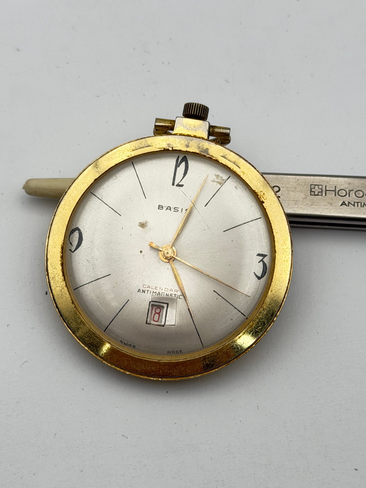 basis 42mm pocket watch