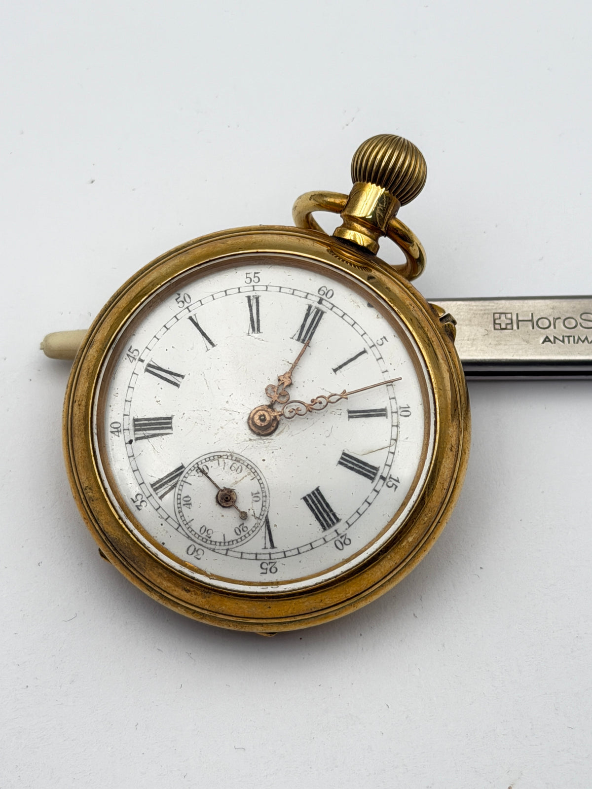 anonimo cilindro 44mm pocket watch