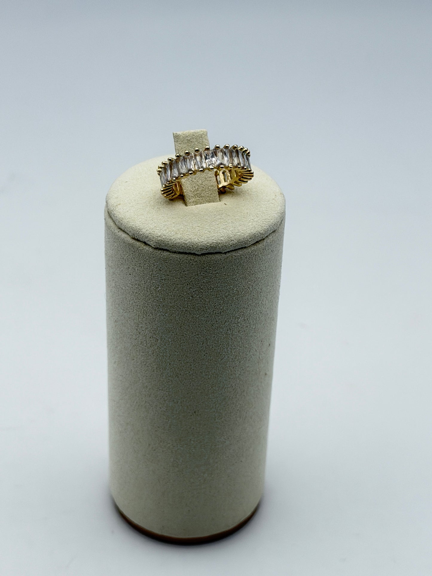 anello ring acciaio aisi 316l gold plated