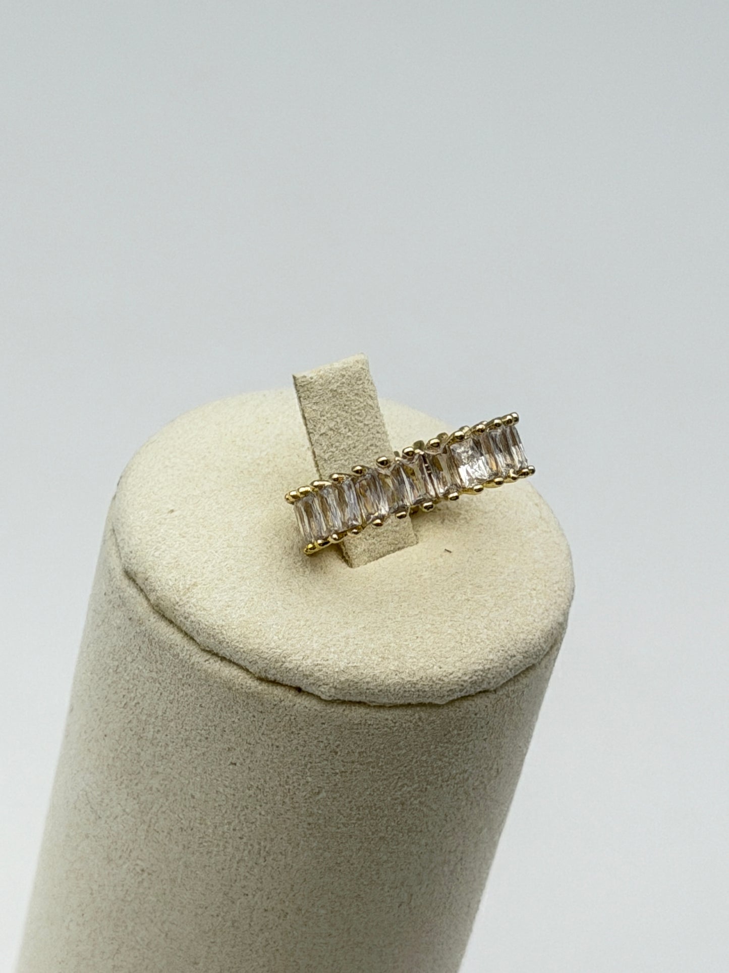 anello ring acciaio aisi 316l gold plated
