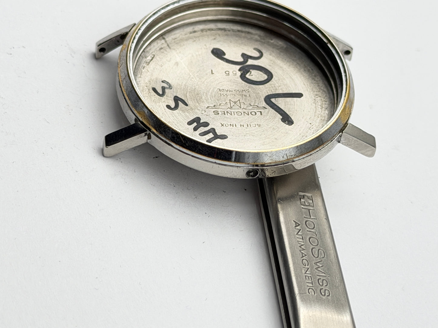 longines 30l 35mm cassa case