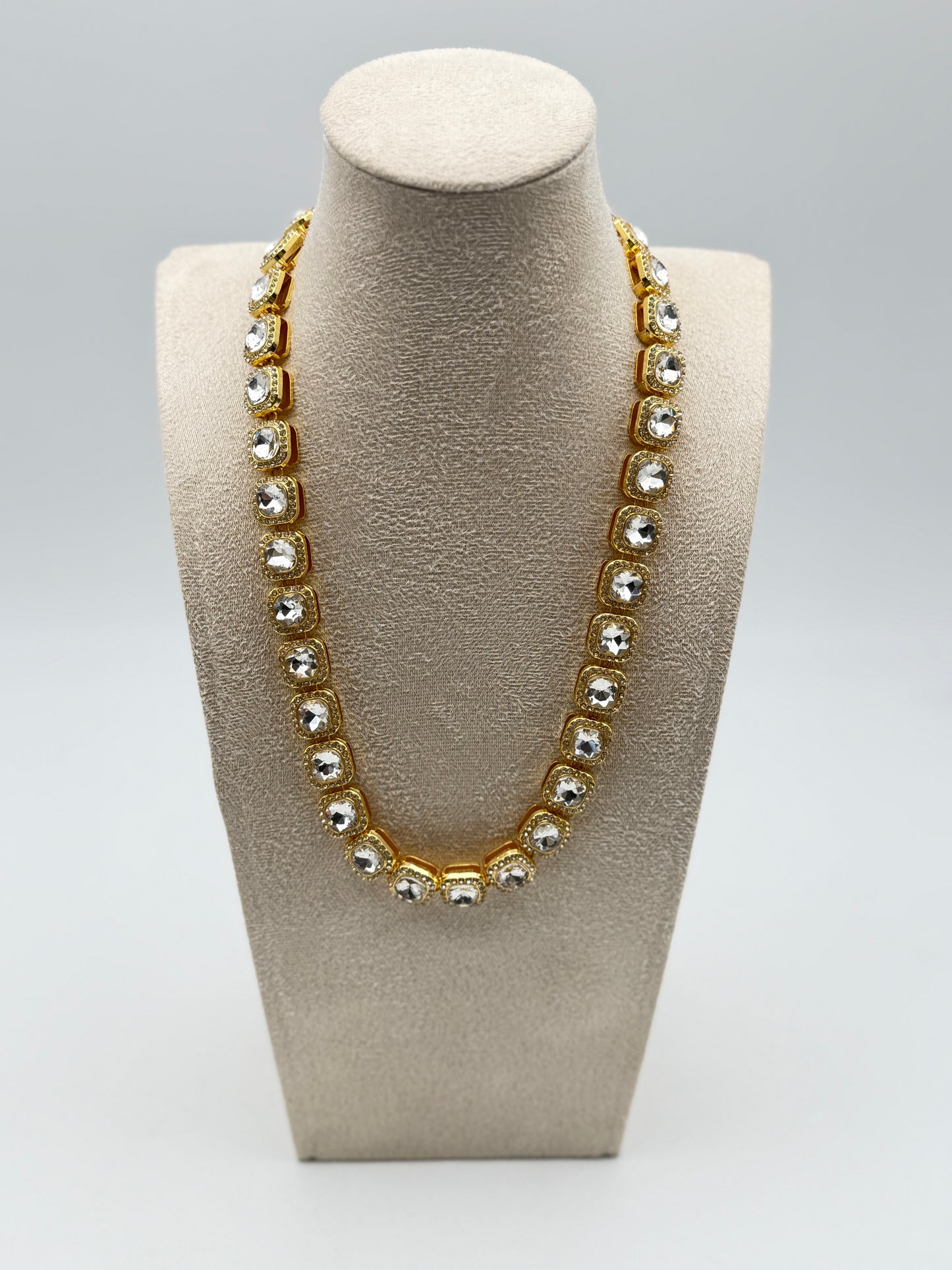 collana necklace acciaio aisi 316l gold plated
