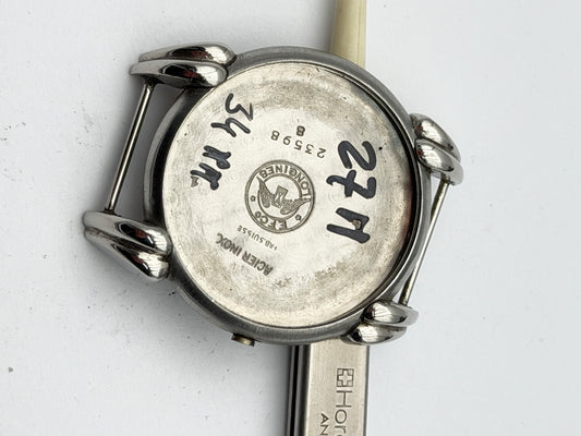 longines 1268z 27m fancy lug 34mm cassa case