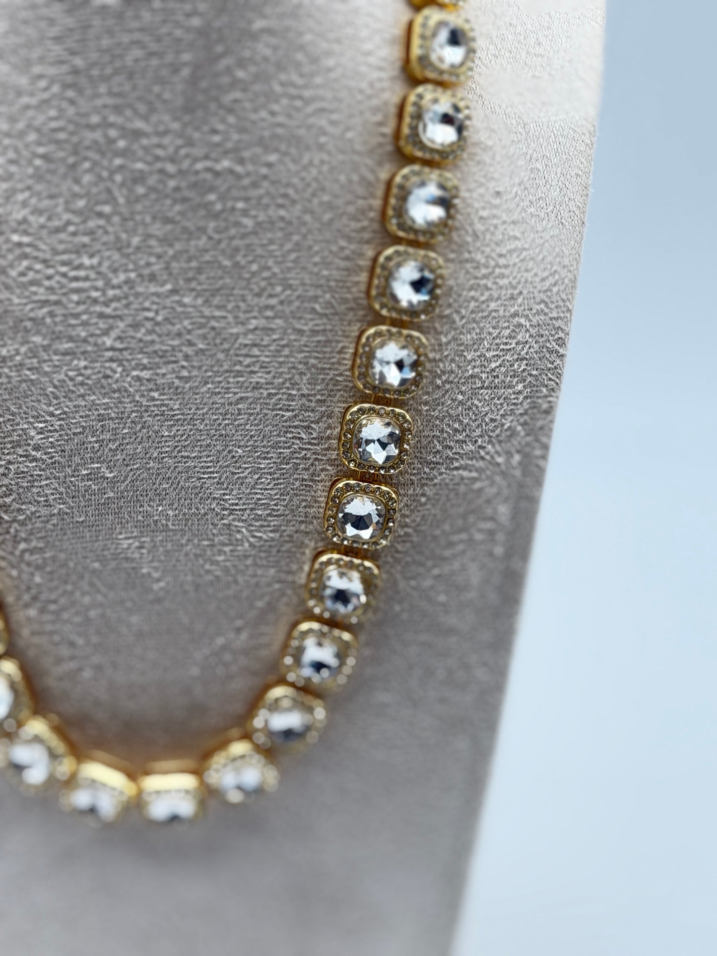 collana necklace acciaio aisi 316l gold plated