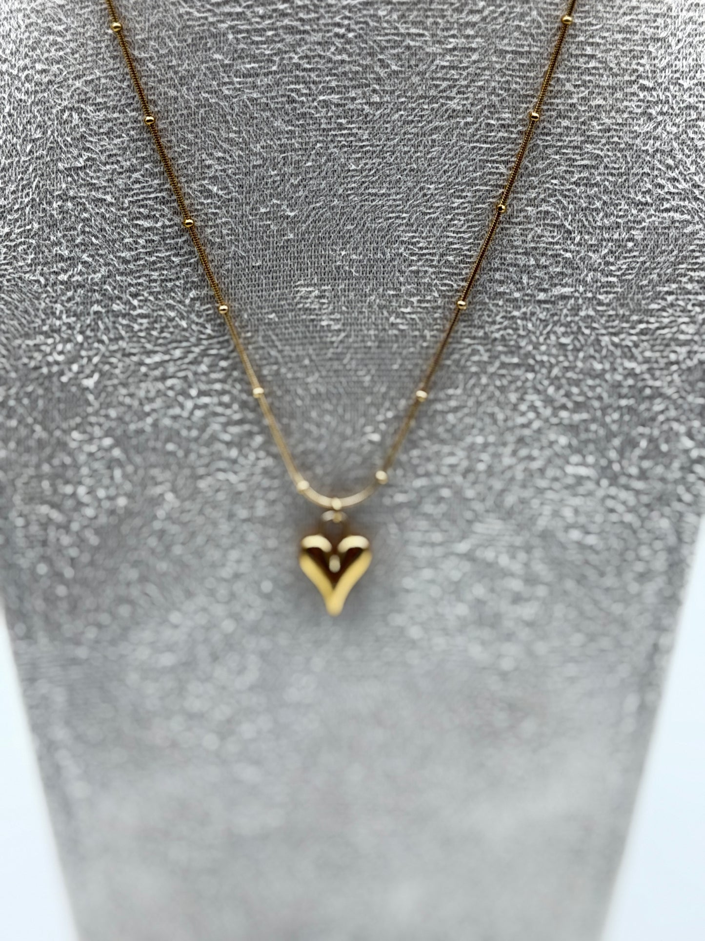 collana necklace acciaio aisi 316l gold plated