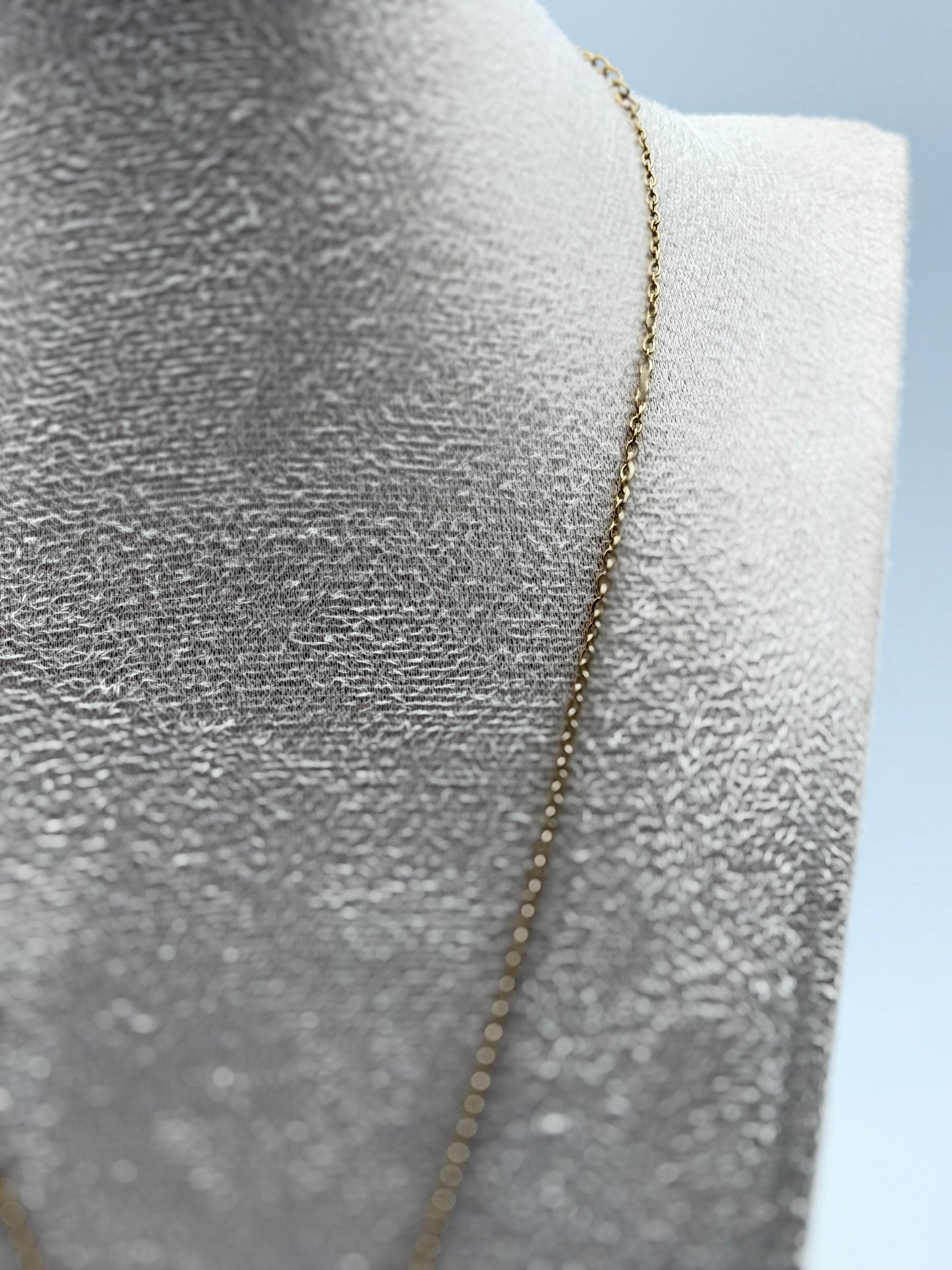 collana necklace acciaio aisi 316l gold plated