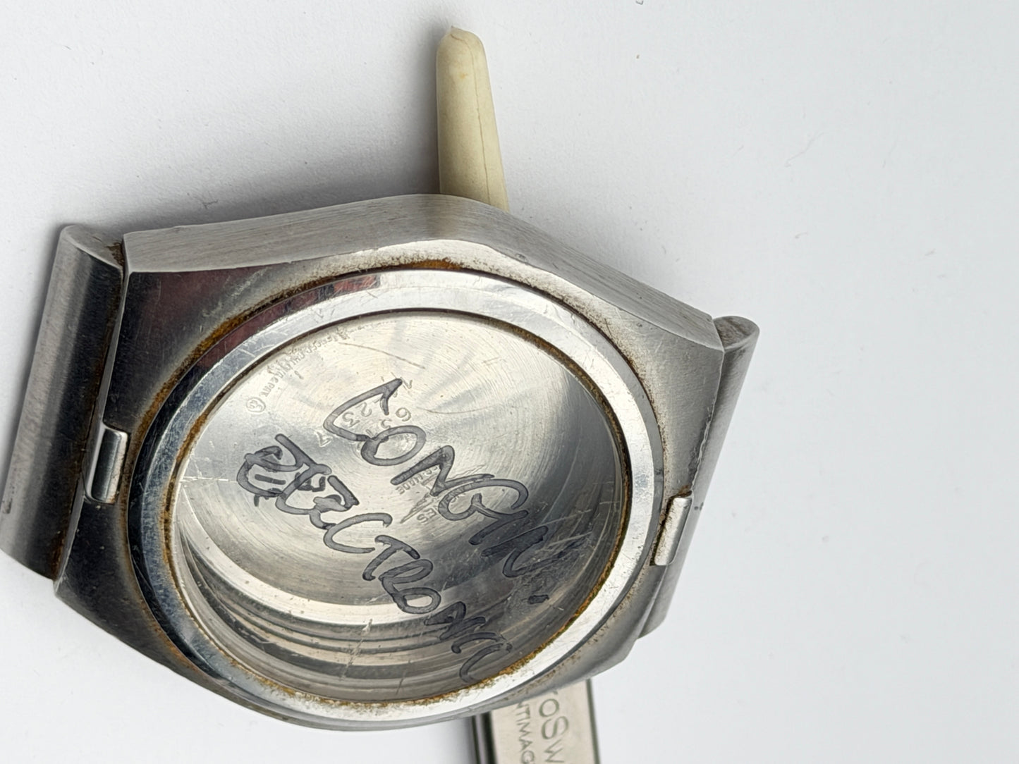 longines electronic conquest 39mm cassa case