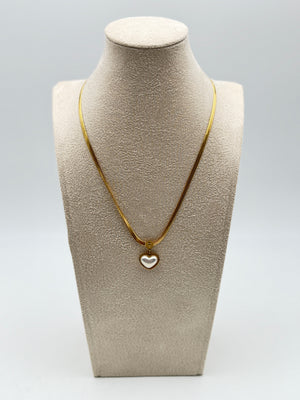 collana necklace acciaio aisi 316l gold plated