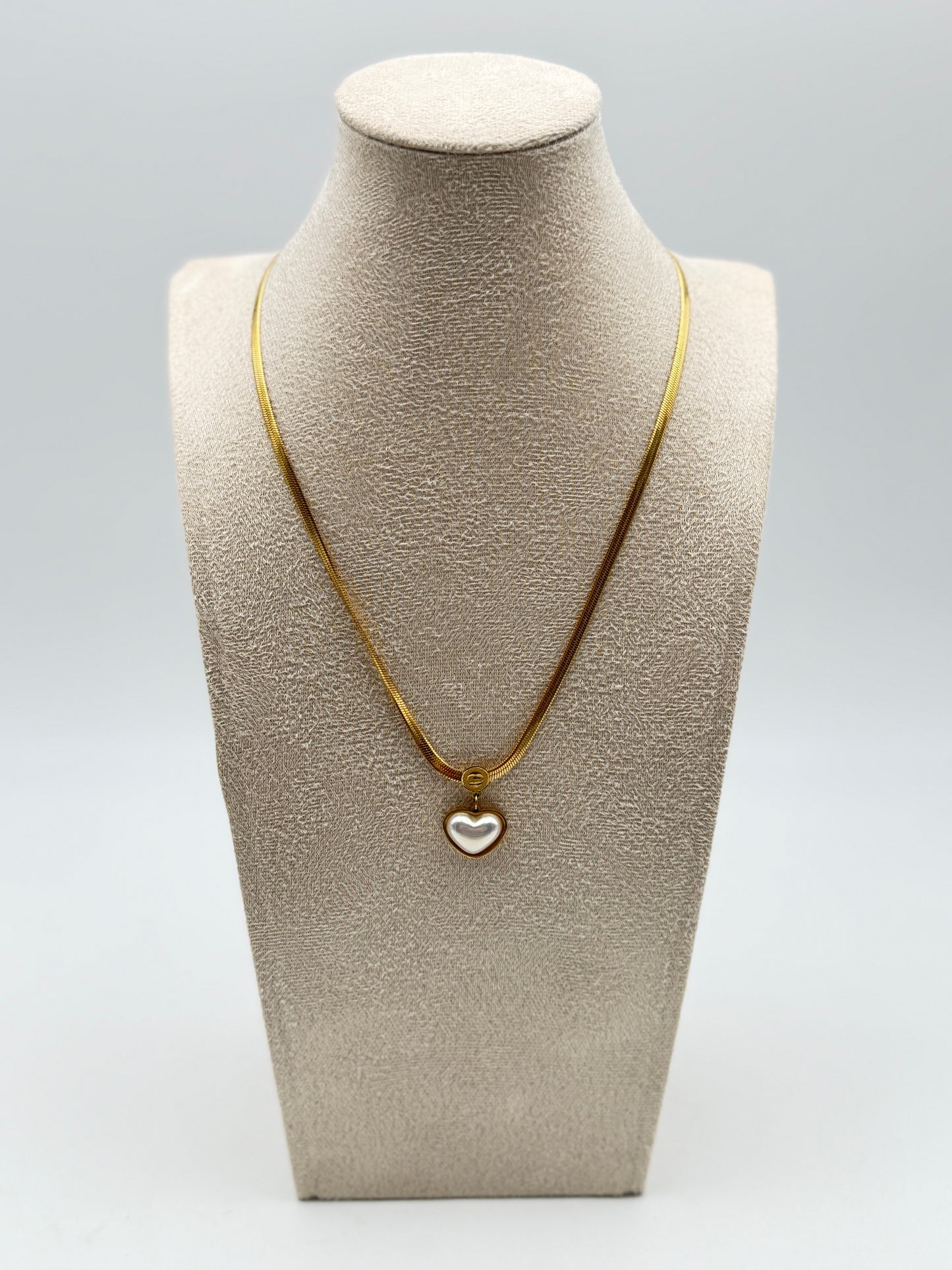 collana necklace acciaio aisi 316l gold plated