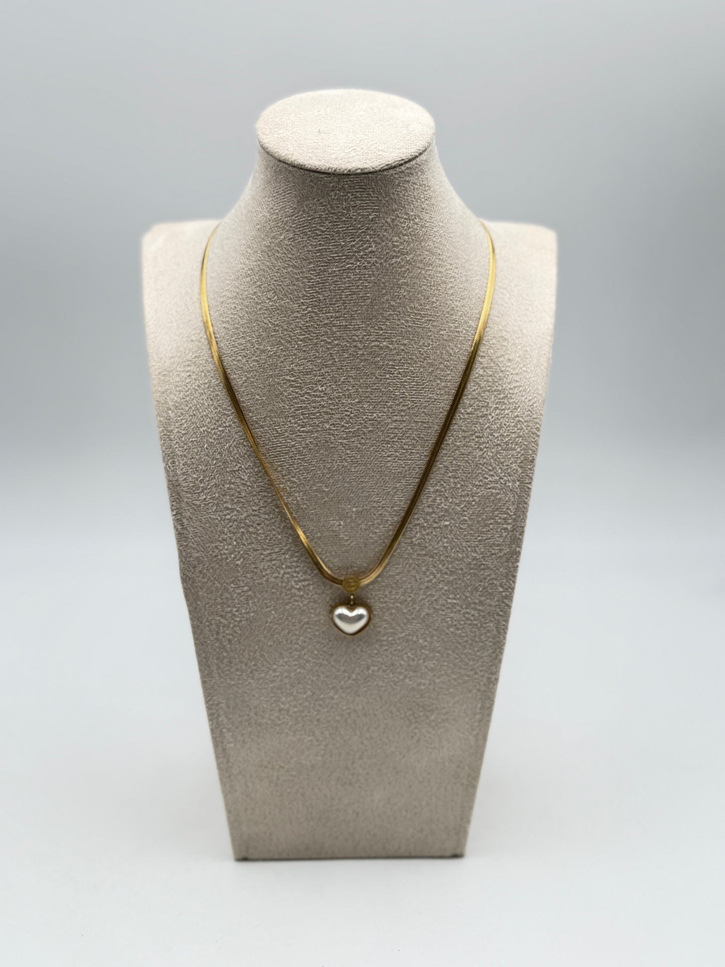 collana necklace acciaio aisi 316l gold plated