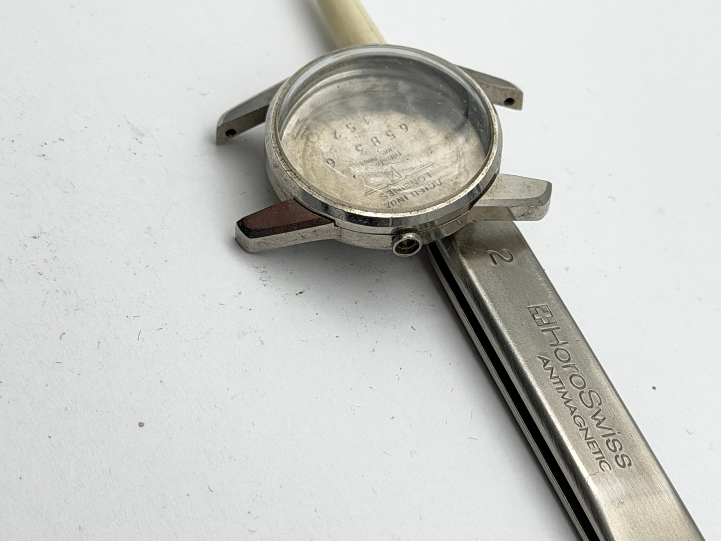 longines 6538-6-157 22mm cassa case