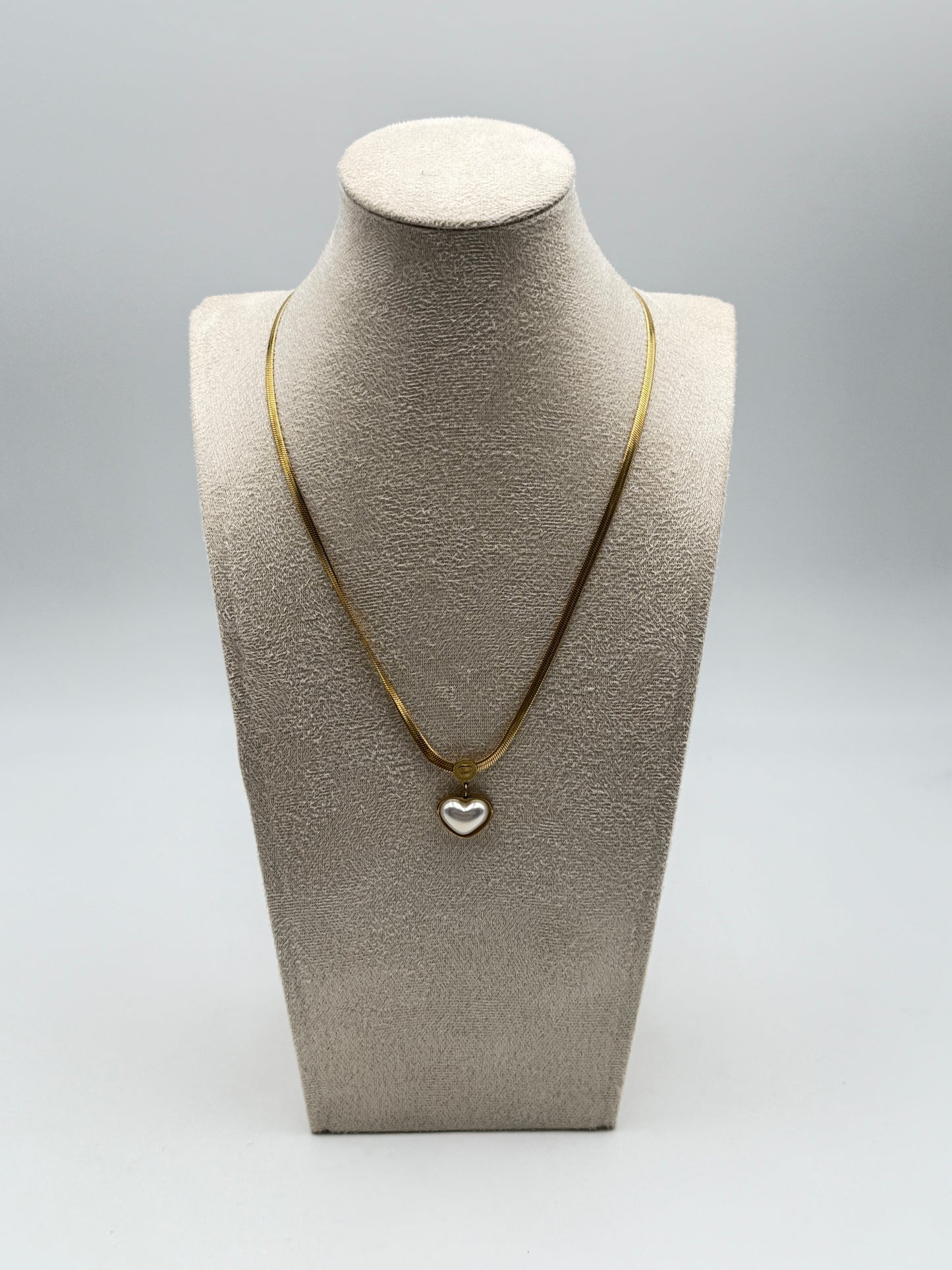 collana necklace acciaio aisi 316l gold plated