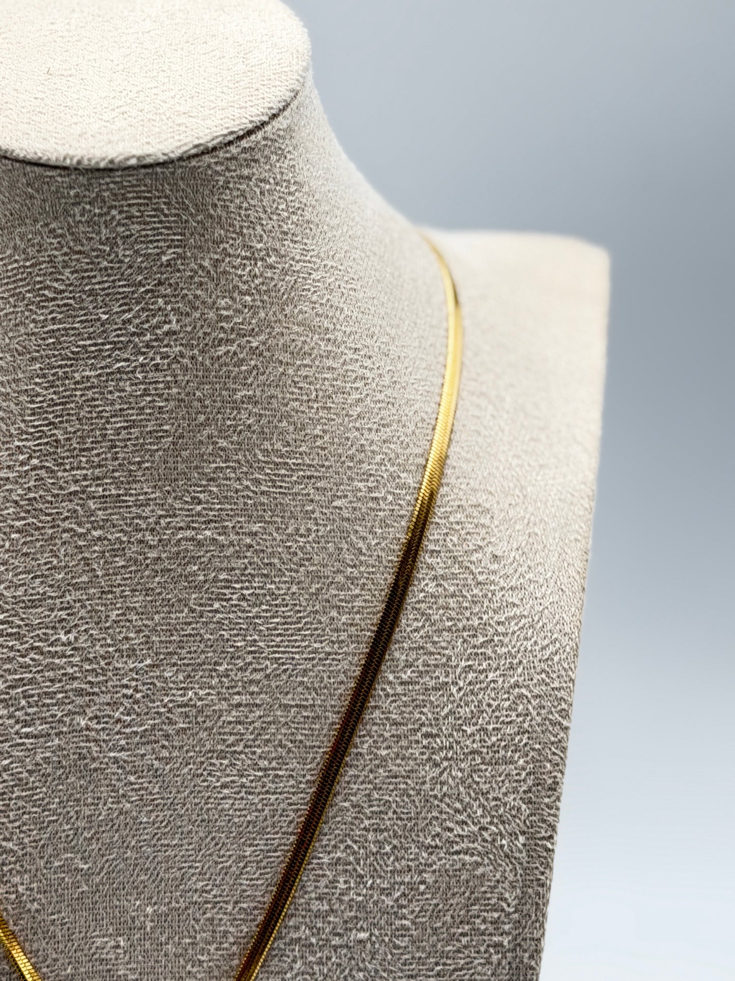 collana necklace acciaio aisi 316l gold plated
