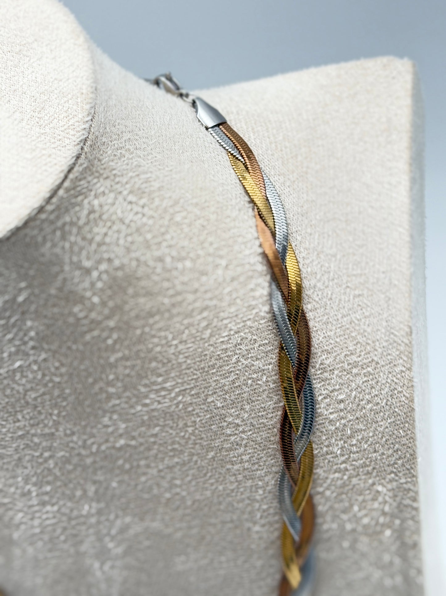 collana necklace acciaio aisi 316l gold plated