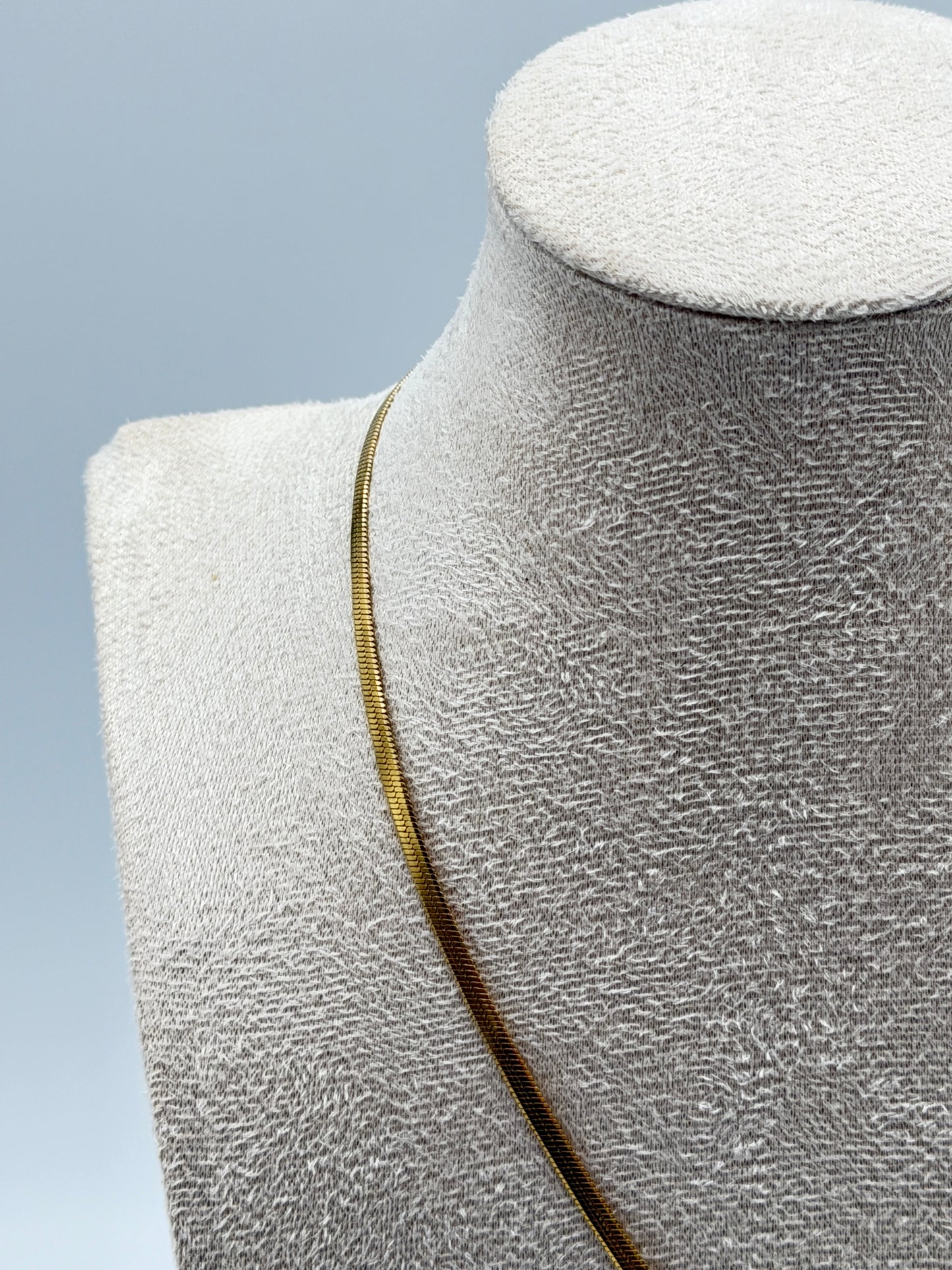 collana necklace acciaio aisi 316l gold plated
