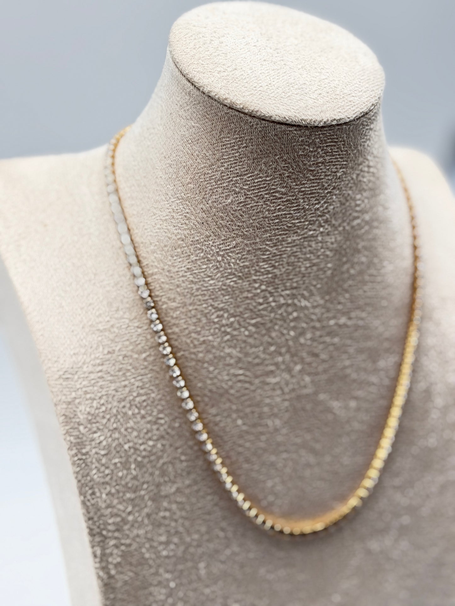 collana necklace acciaio aisi 316l gold plated