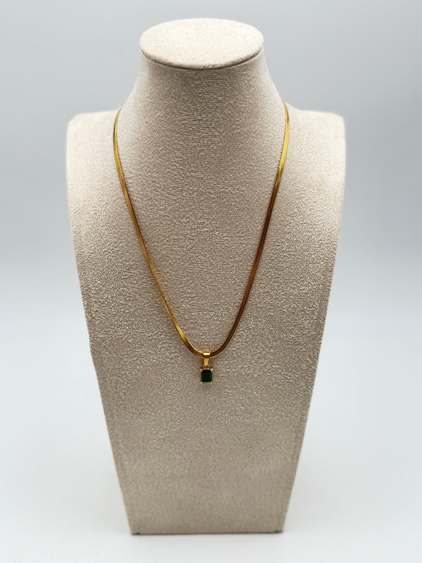 collana necklace acciaio aisi 316l gold plated