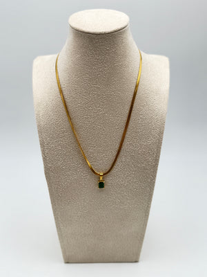 collana necklace acciaio aisi 316l gold plated