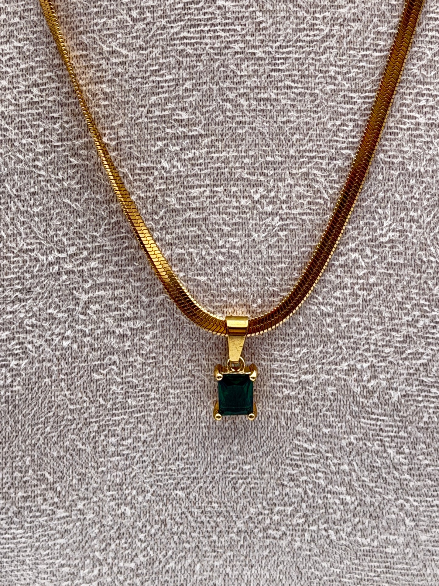 collana necklace acciaio aisi 316l gold plated