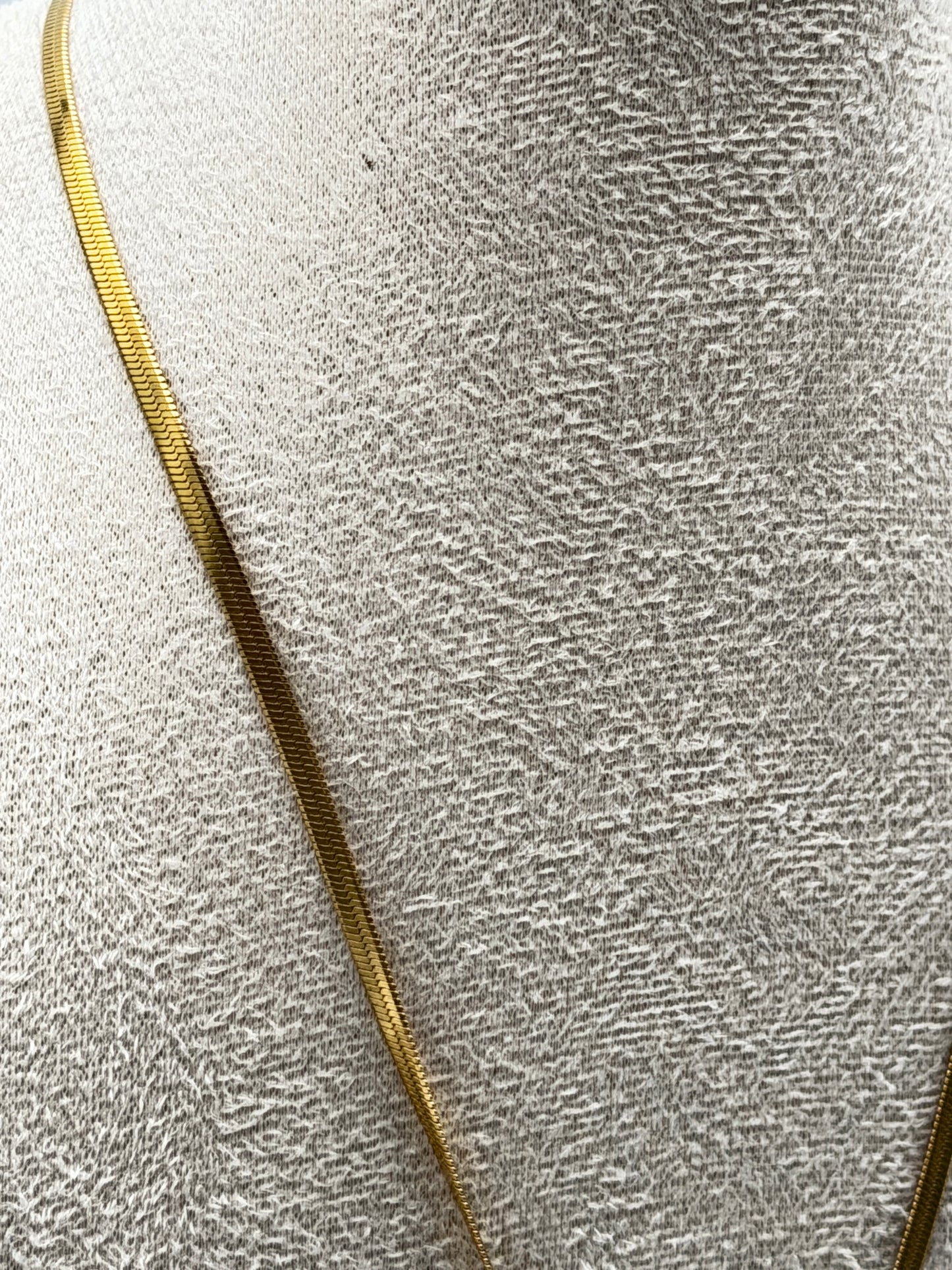 collana necklace acciaio aisi 316l gold plated