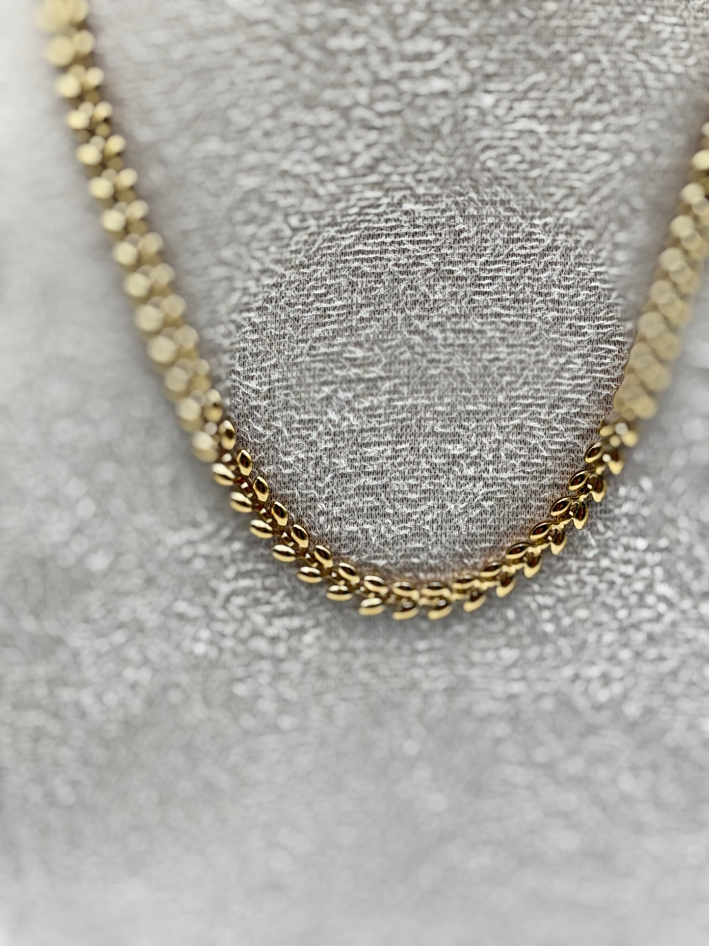 collana necklace acciaio aisi 316l gold plated