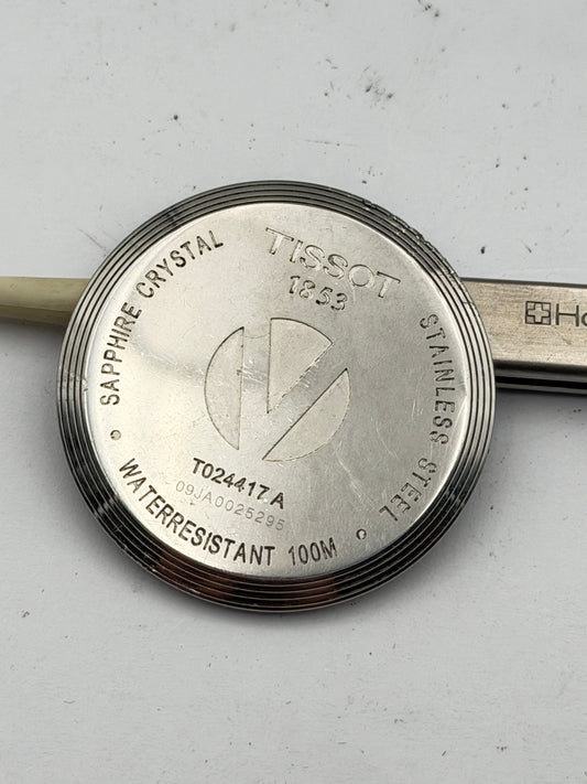 tissot 1853 t024417a 36mm fondello caseback