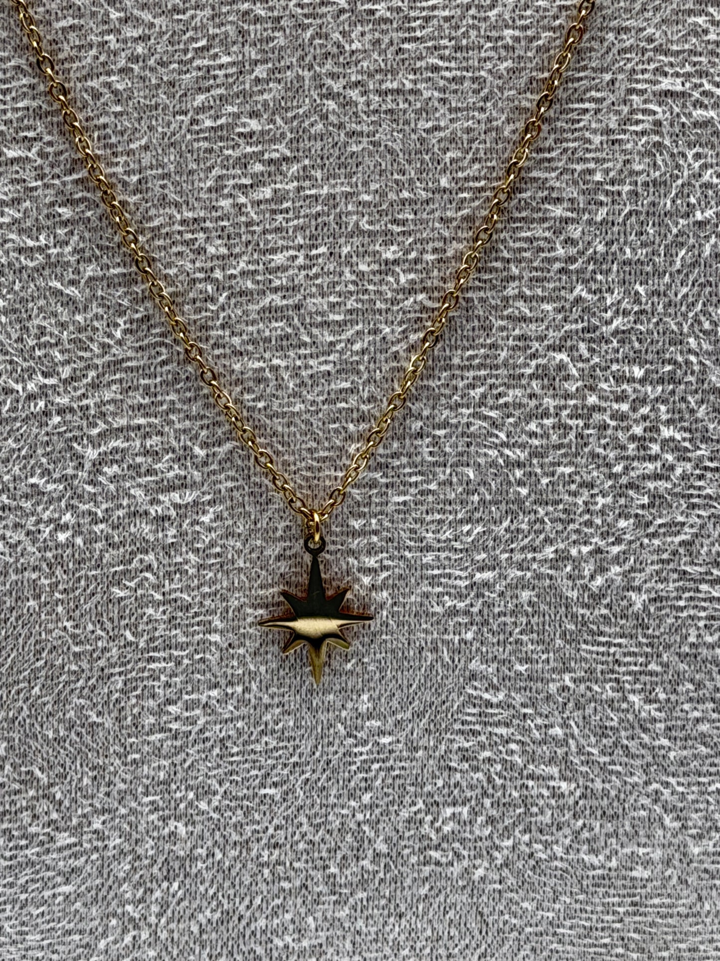 collana necklace acciaio aisi 316l gold plated