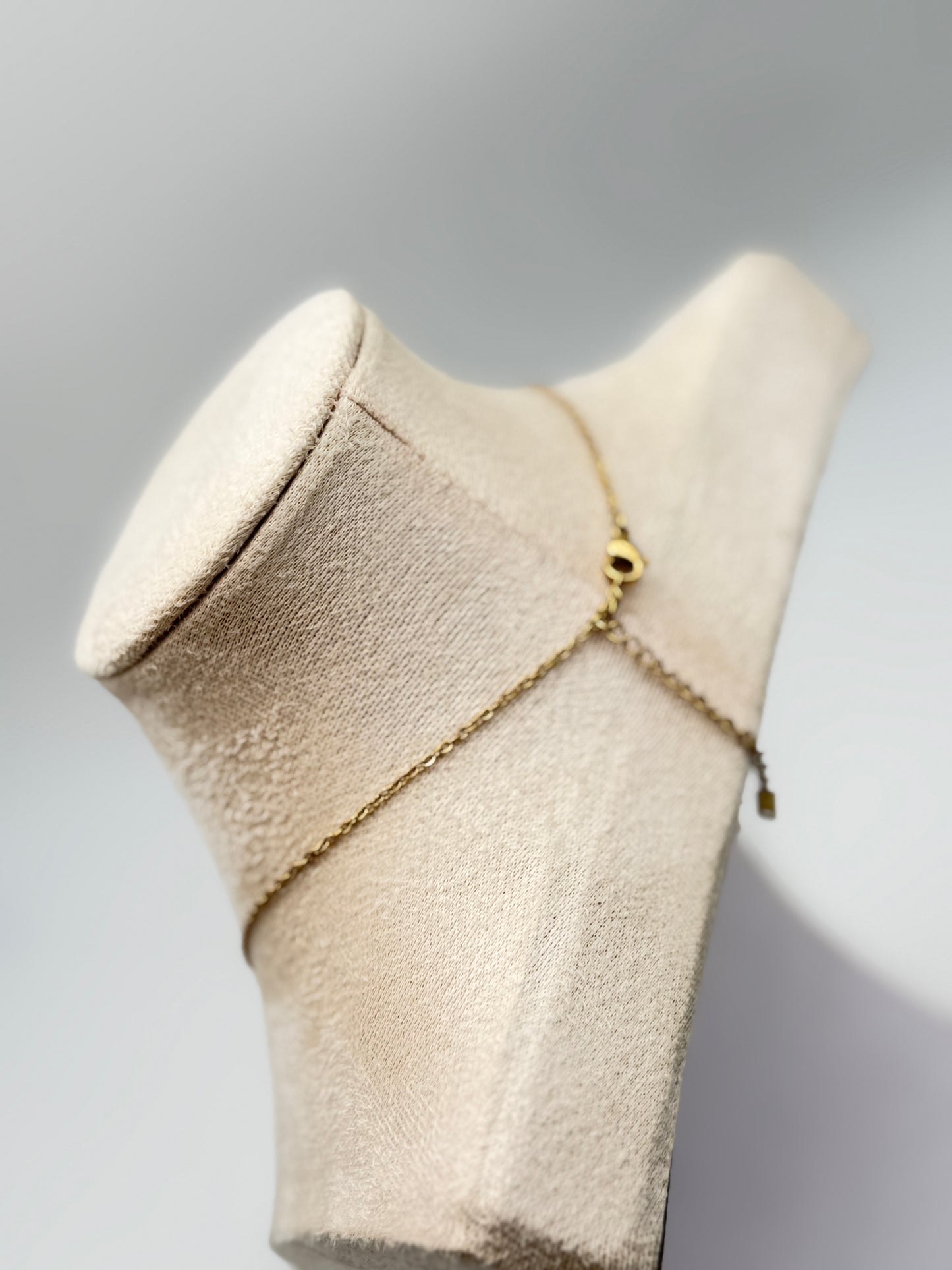 collana necklace acciaio aisi 316l gold plated