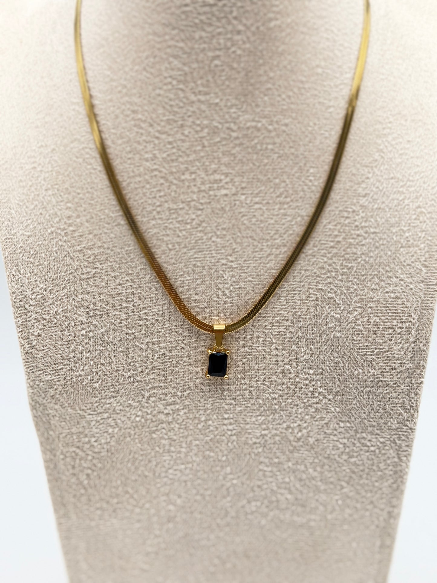 collana necklace acciaio aisi 316l gold plated