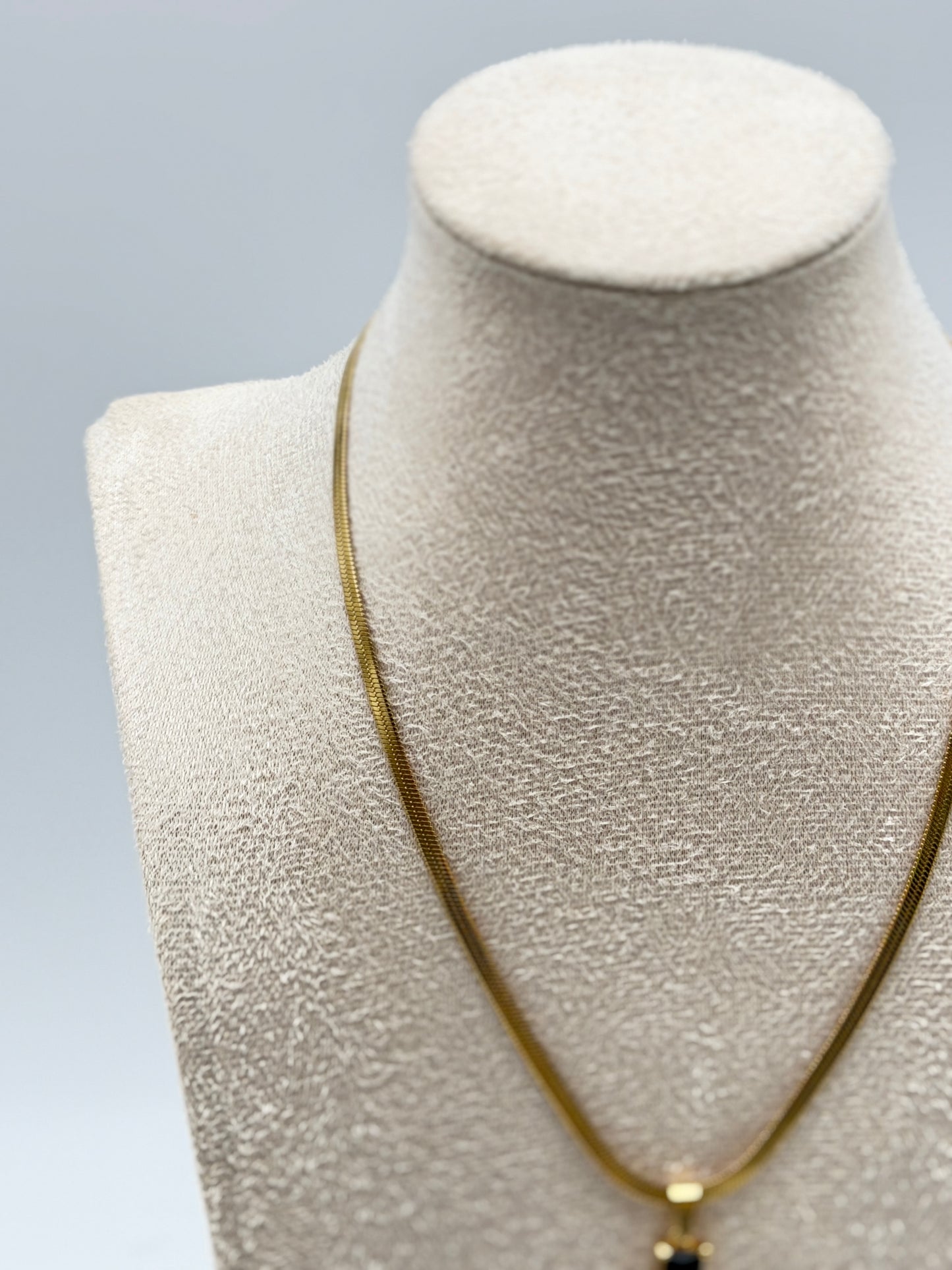 collana necklace acciaio aisi 316l gold plated