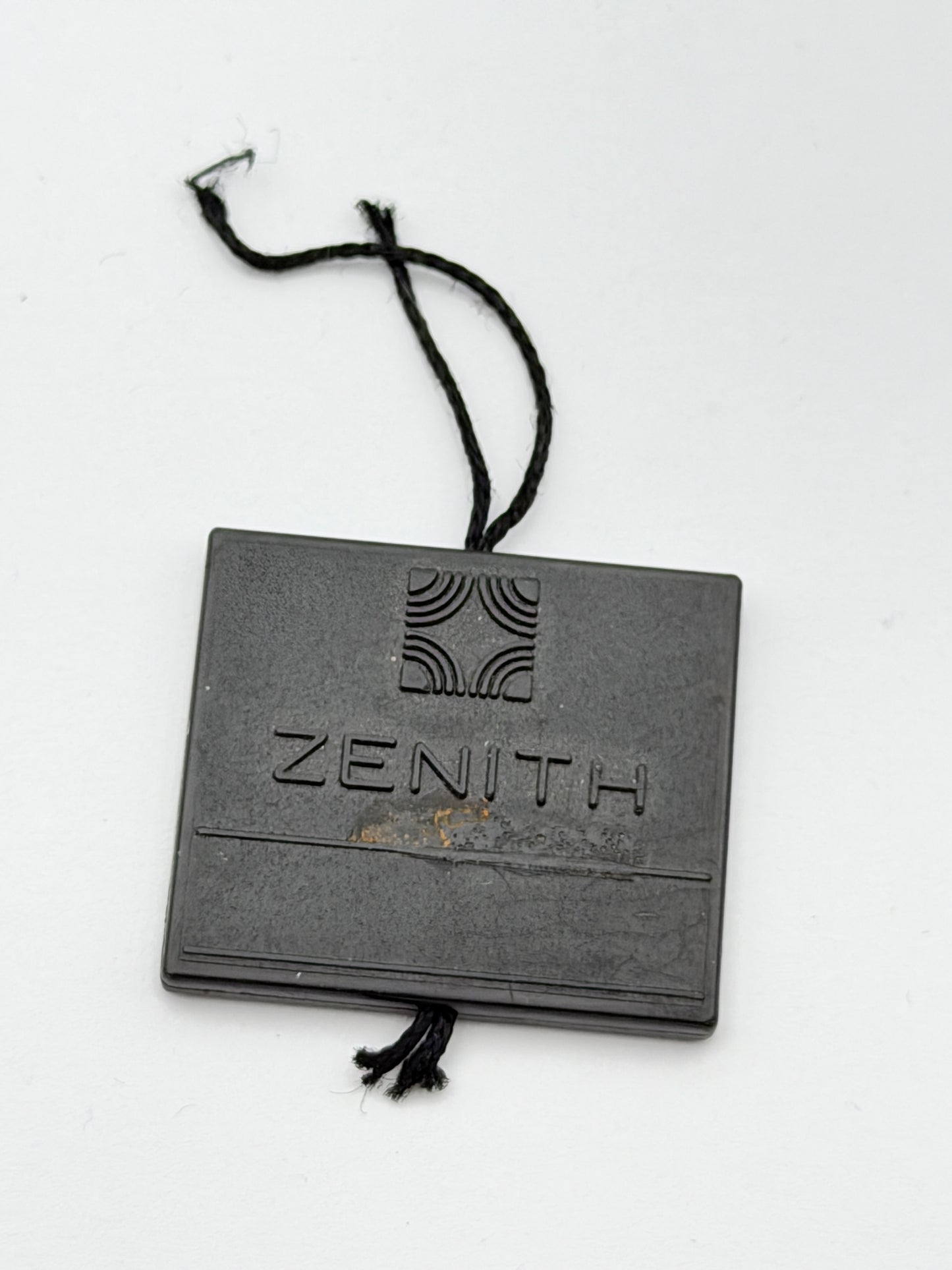zenith tag cartellino vintage