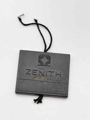 zenith tag cartellino vintage