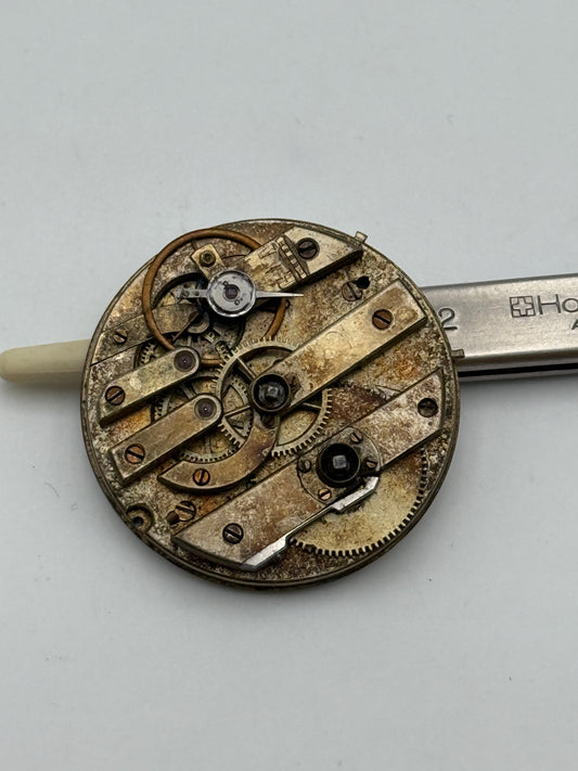 cilindro 34mm chiavetta cylinder keys pocket watch movement movimento