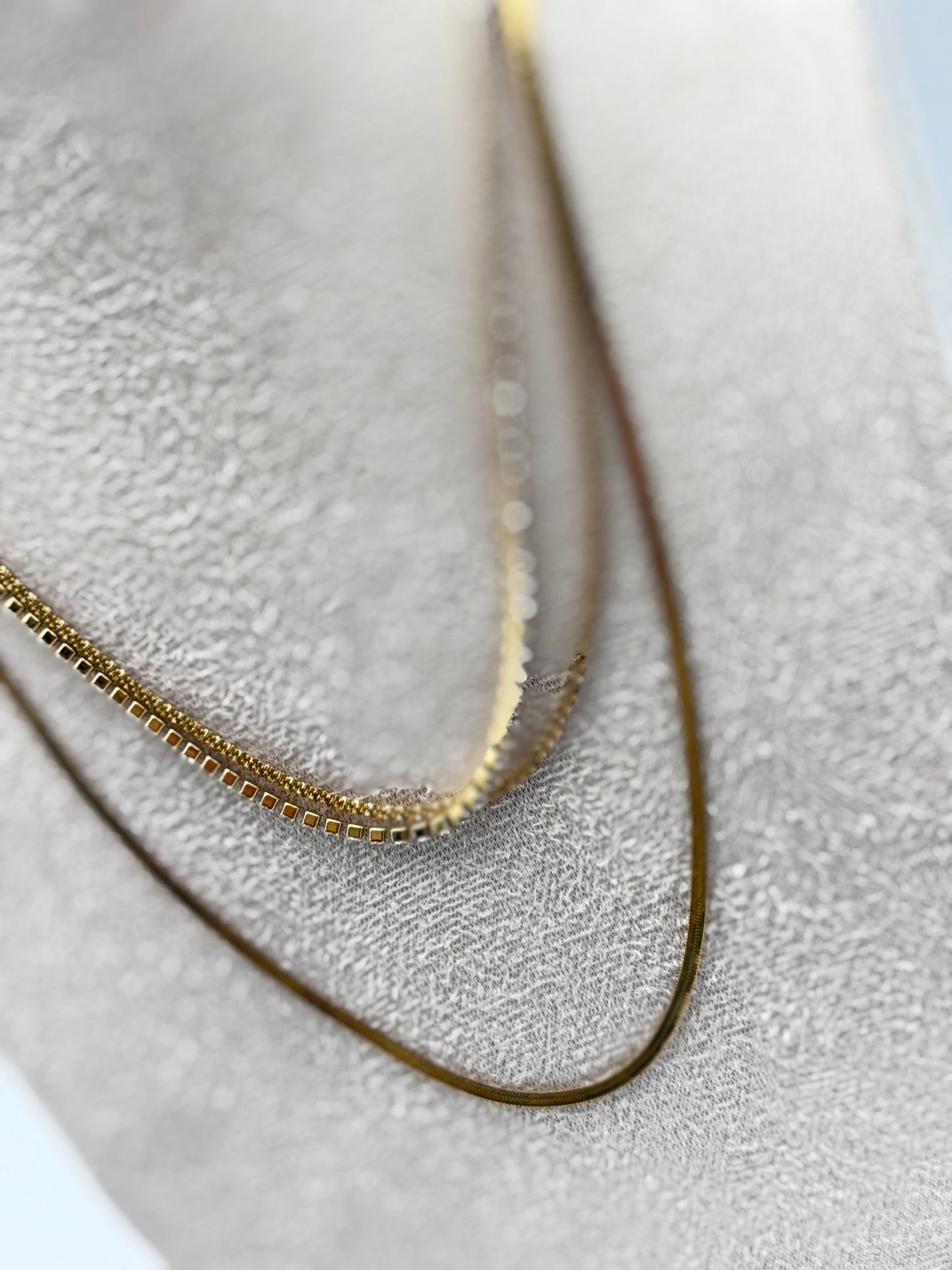 collana necklace acciaio aisi 316l gold plated