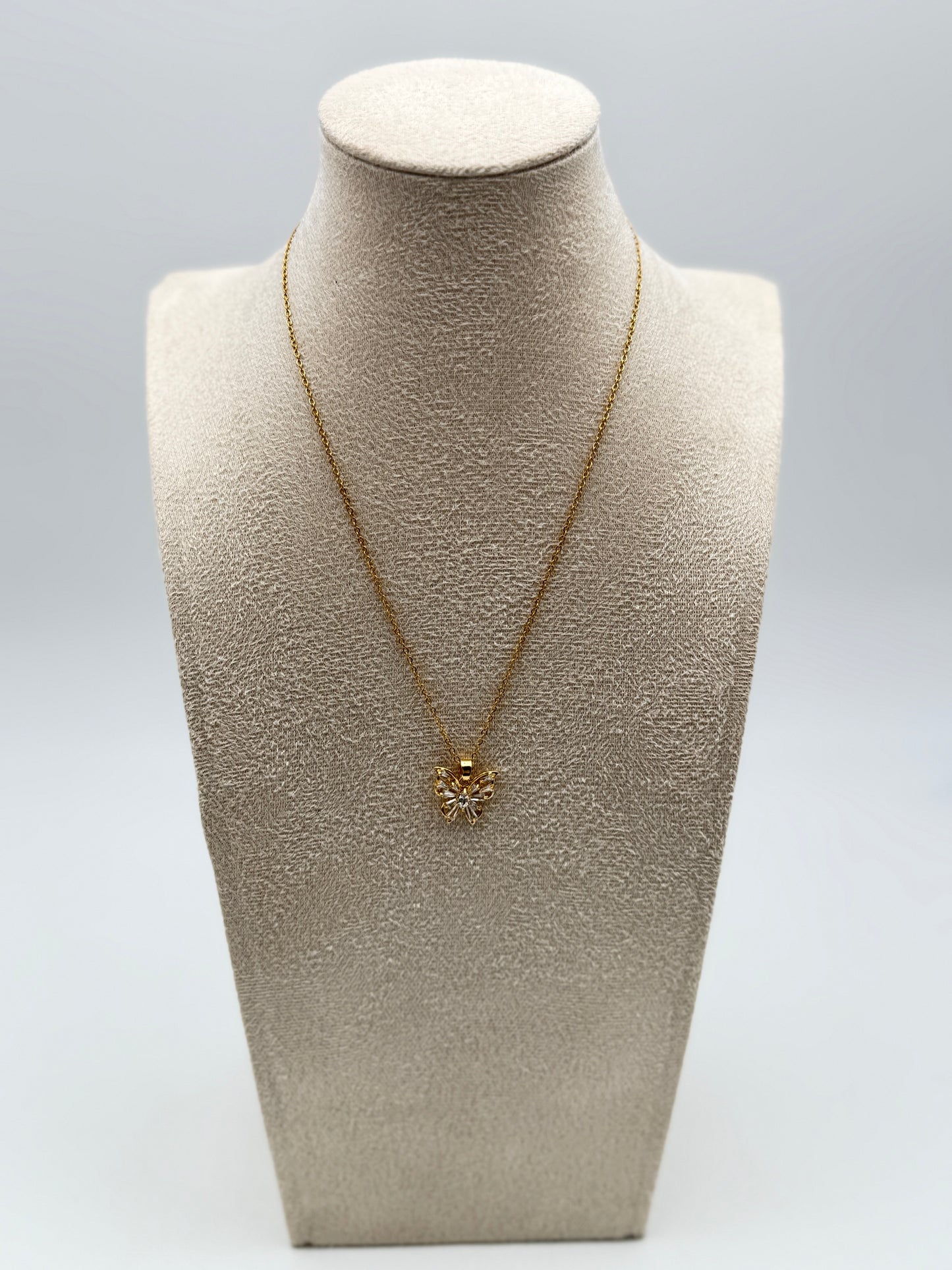 collana necklace acciaio aisi 316l gold plated