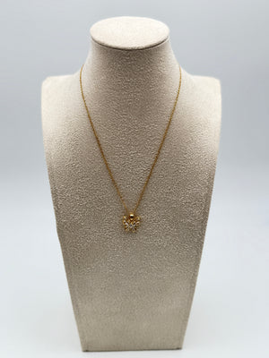 collana necklace acciaio aisi 316l gold plated