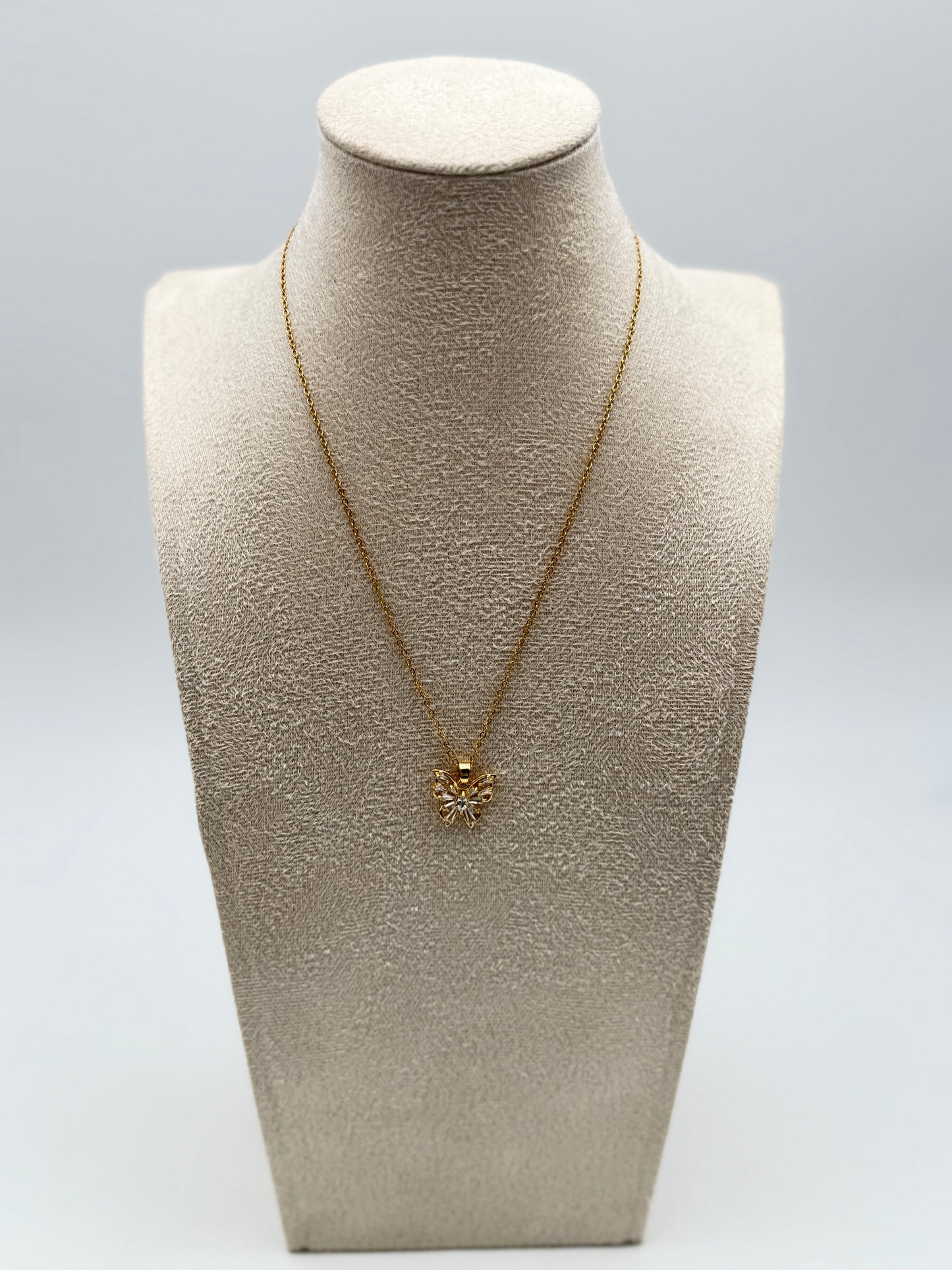 collana necklace acciaio aisi 316l gold plated