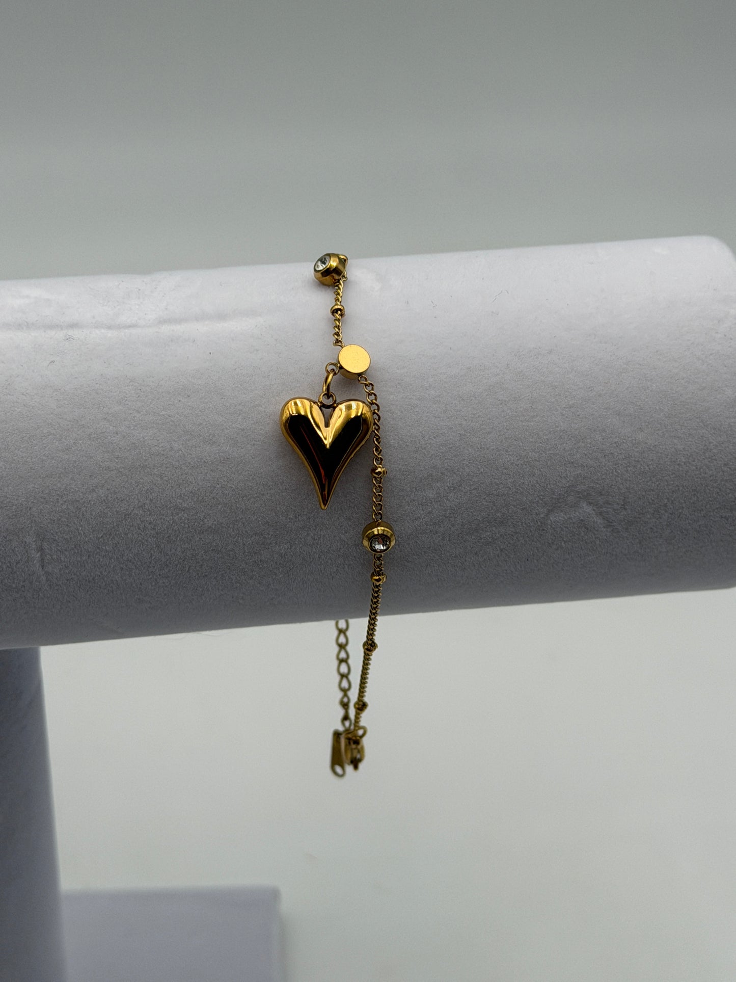 bracciale bracelet steel acciaio 316l gold plated
