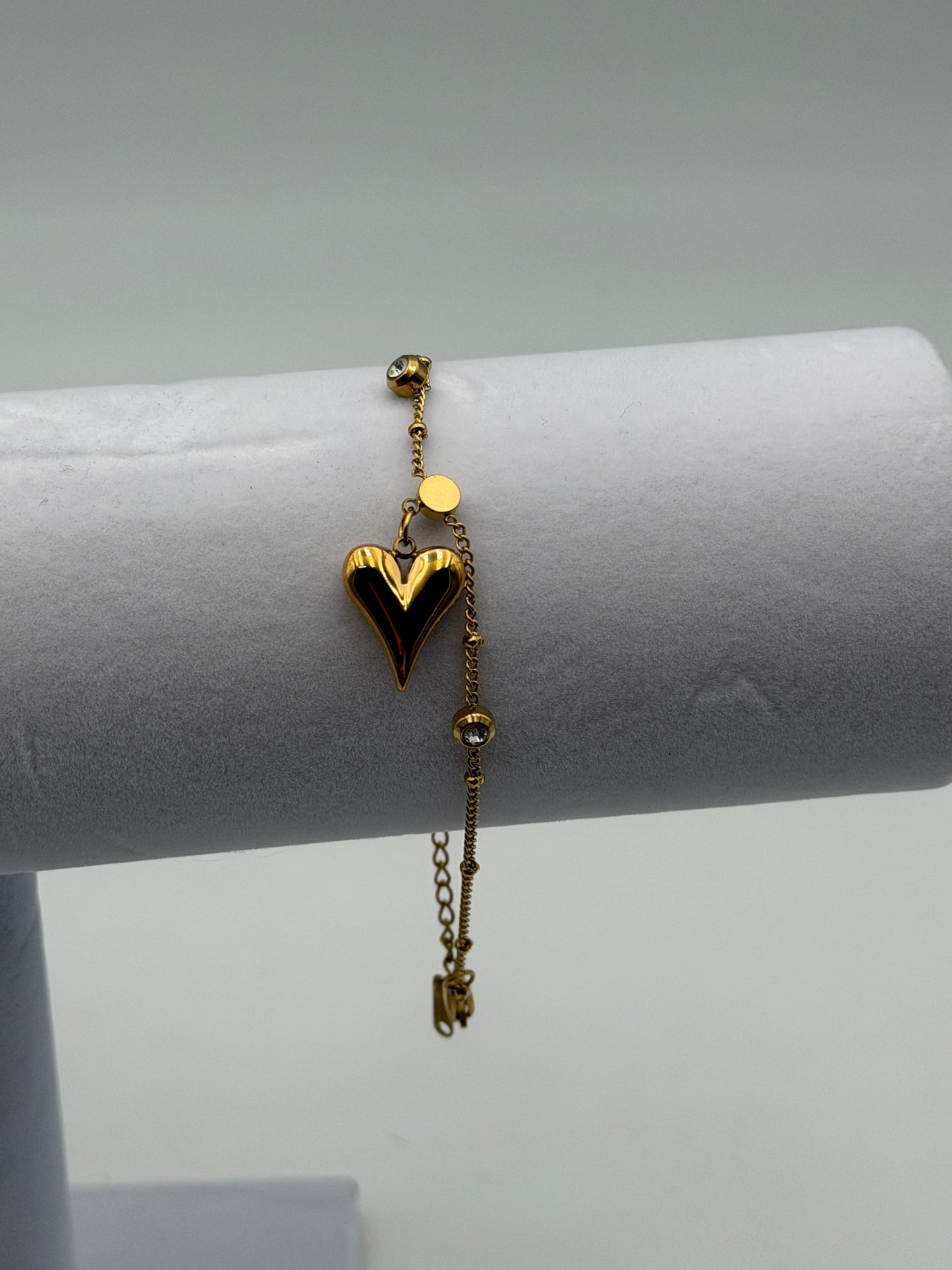bracciale bracelet steel acciaio 316l gold plated