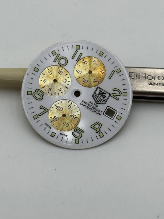 tag heuer chronograph 29.5mm dial quadrante