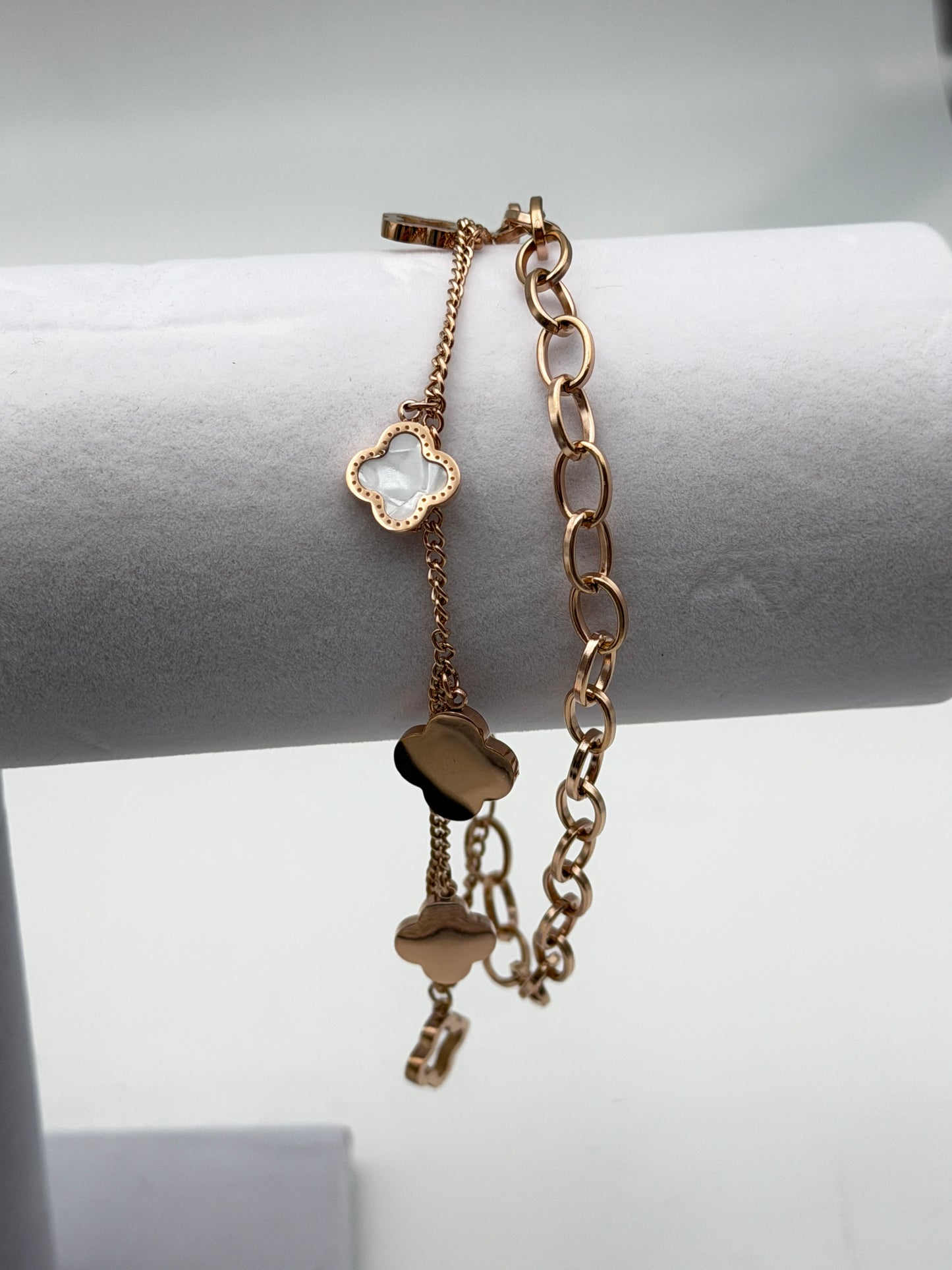 bracciale bracelet steel acciaio 316l gold plated
