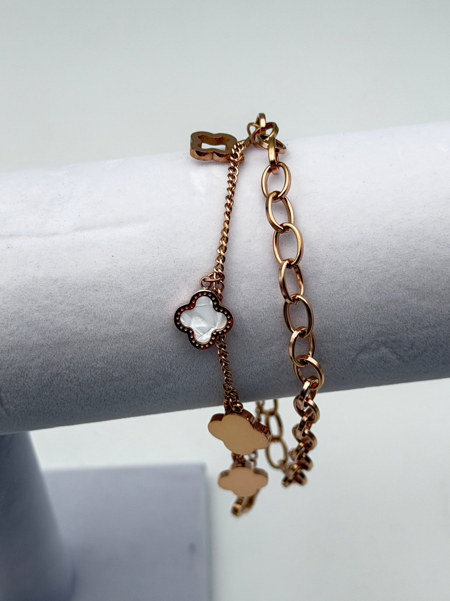 bracciale bracelet steel acciaio 316l gold plated