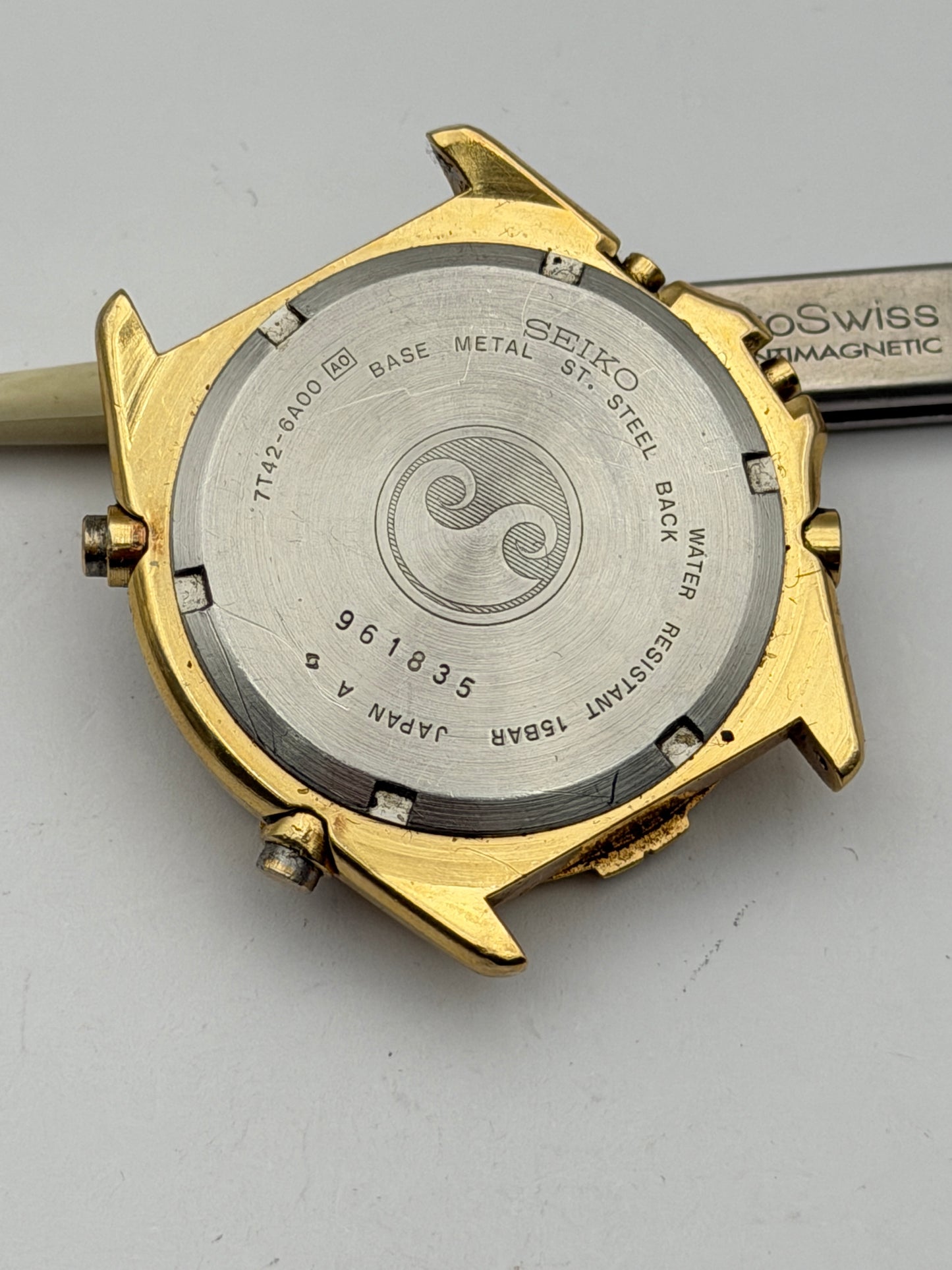 seiko 7t42-6a0041mm cassa case