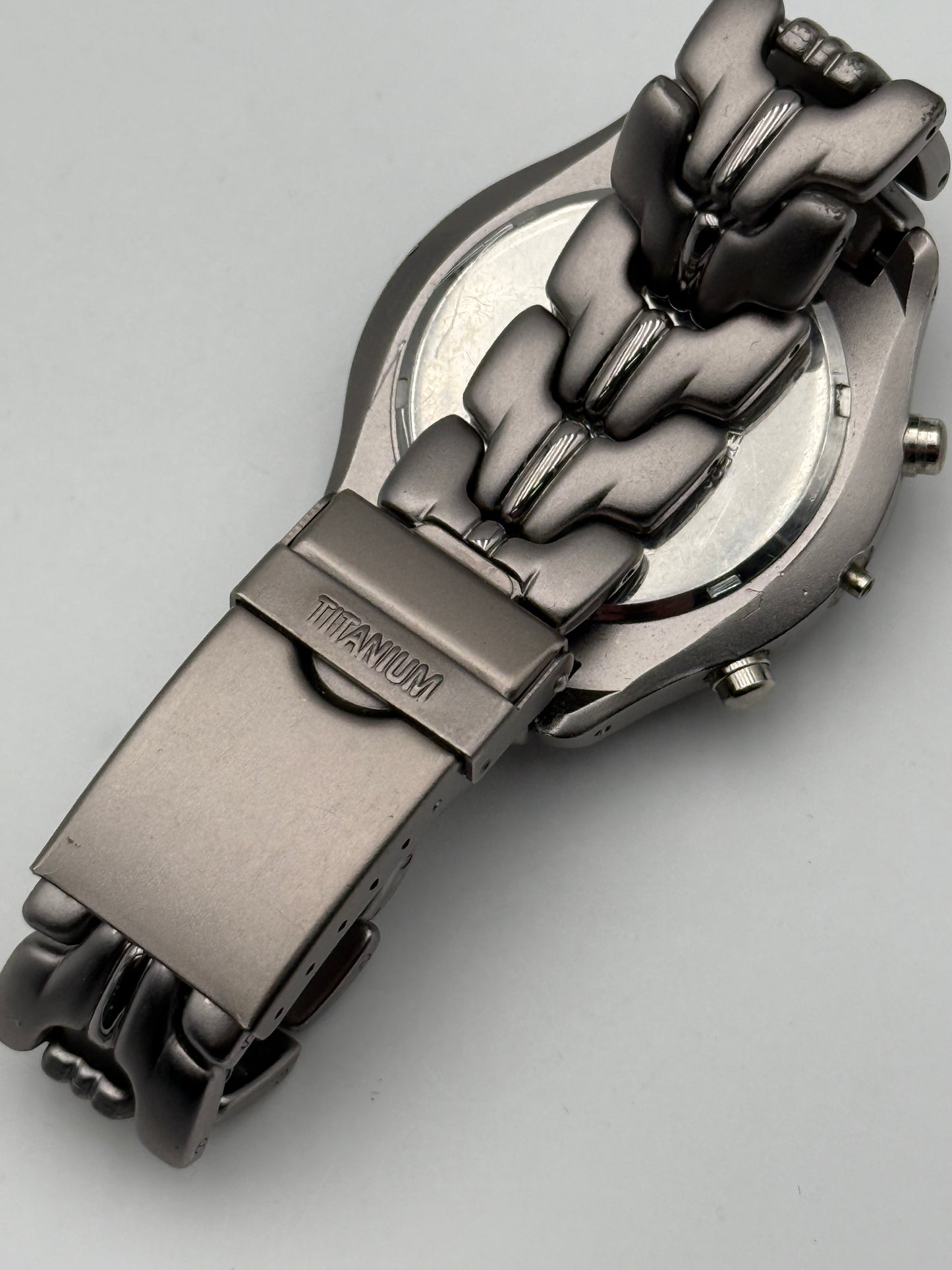 titanium chrono case 39,5mm cassa case