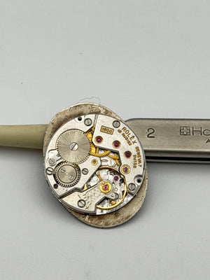 rolex cellini black 1600 movement movimento