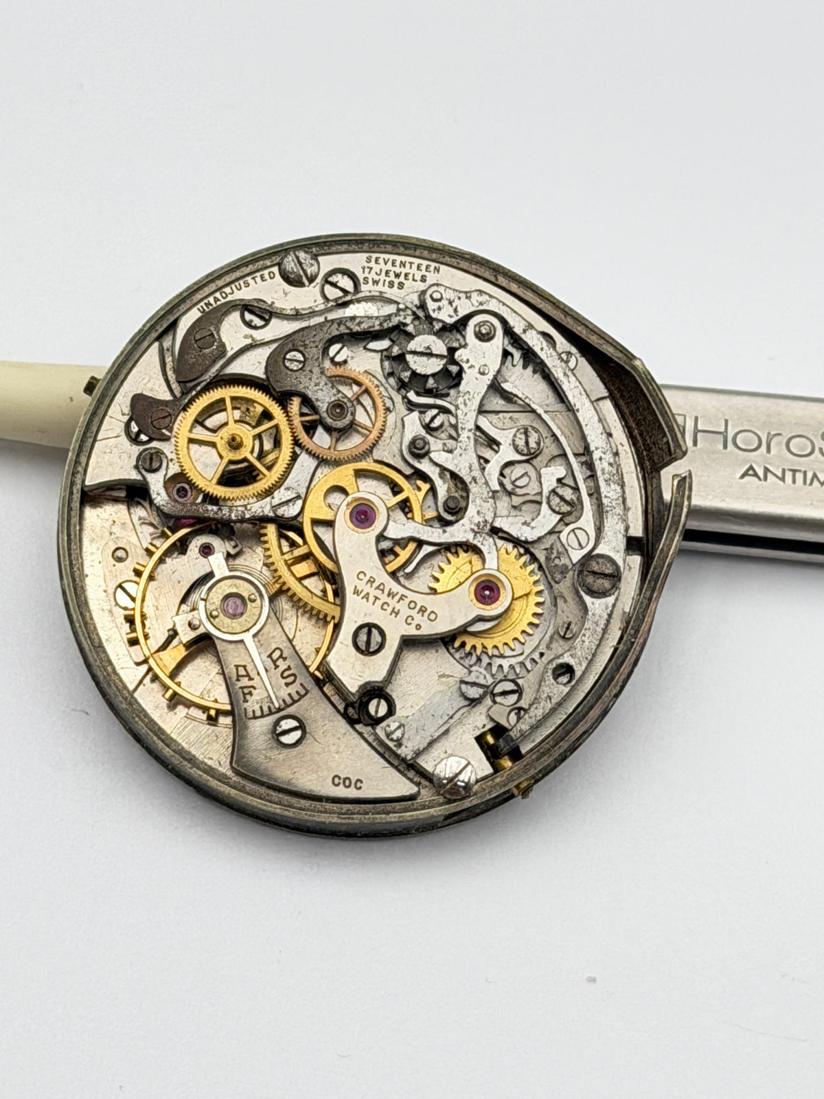 stima venus 188 chronograph movement movimento