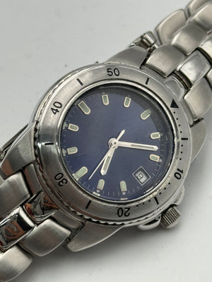 sector vintage watch blue