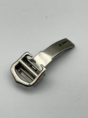 cartier deployante fibbia buckle 14mm steel