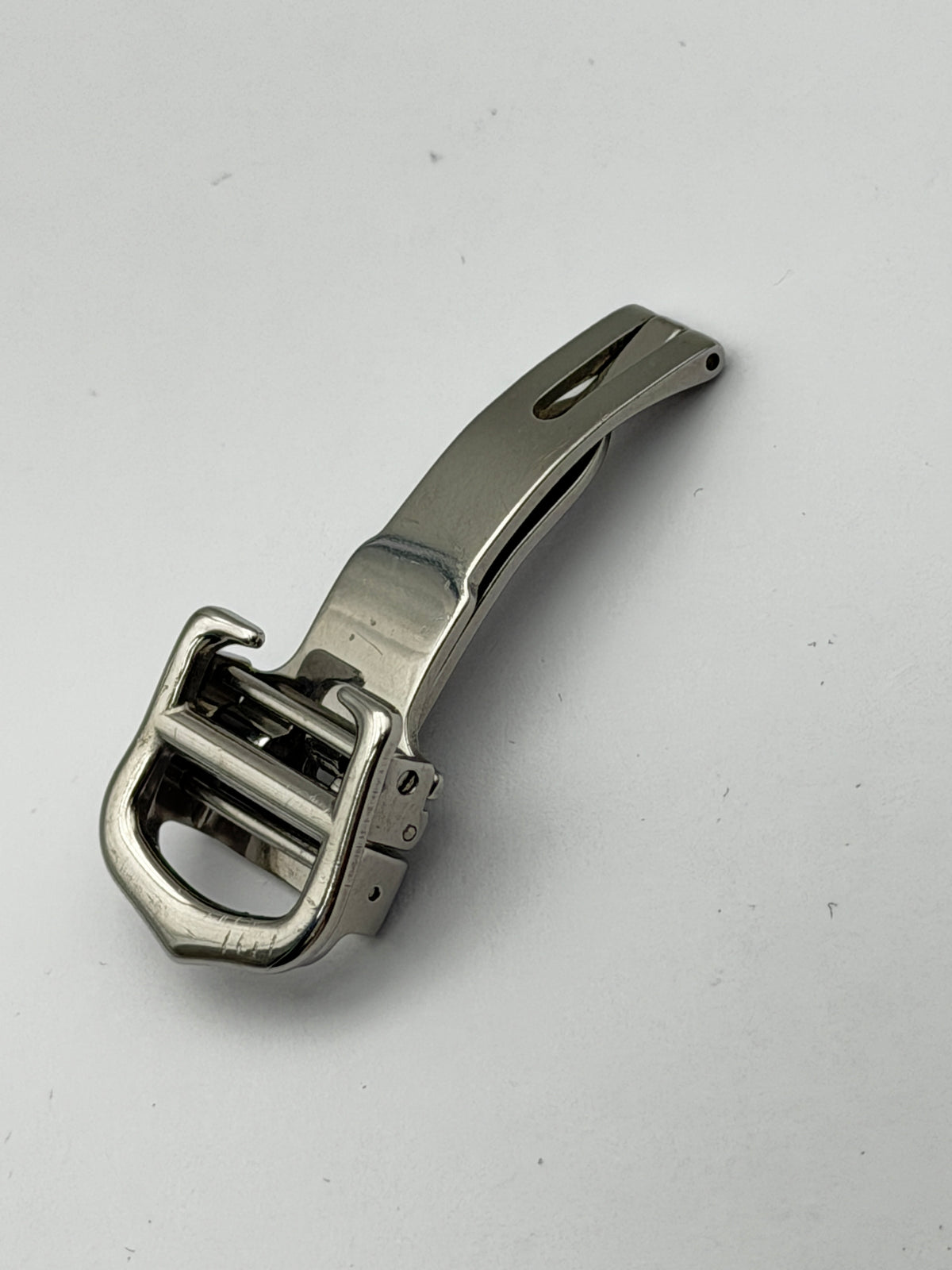cartier deployante fibbia buckle 14mm steel