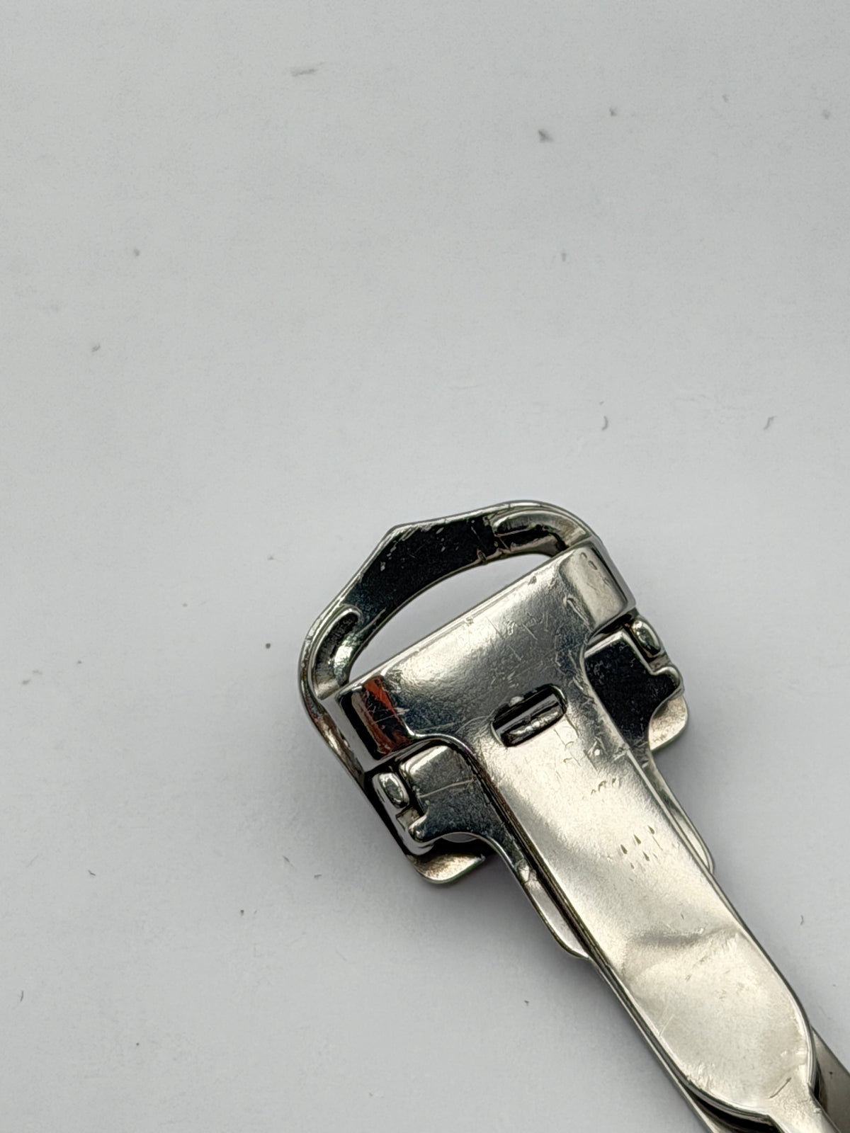 cartier deployante fibbia buckle 14mm steel